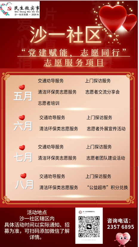 沙一社区“党建赋能，志愿同行”志愿服务项目.jpg