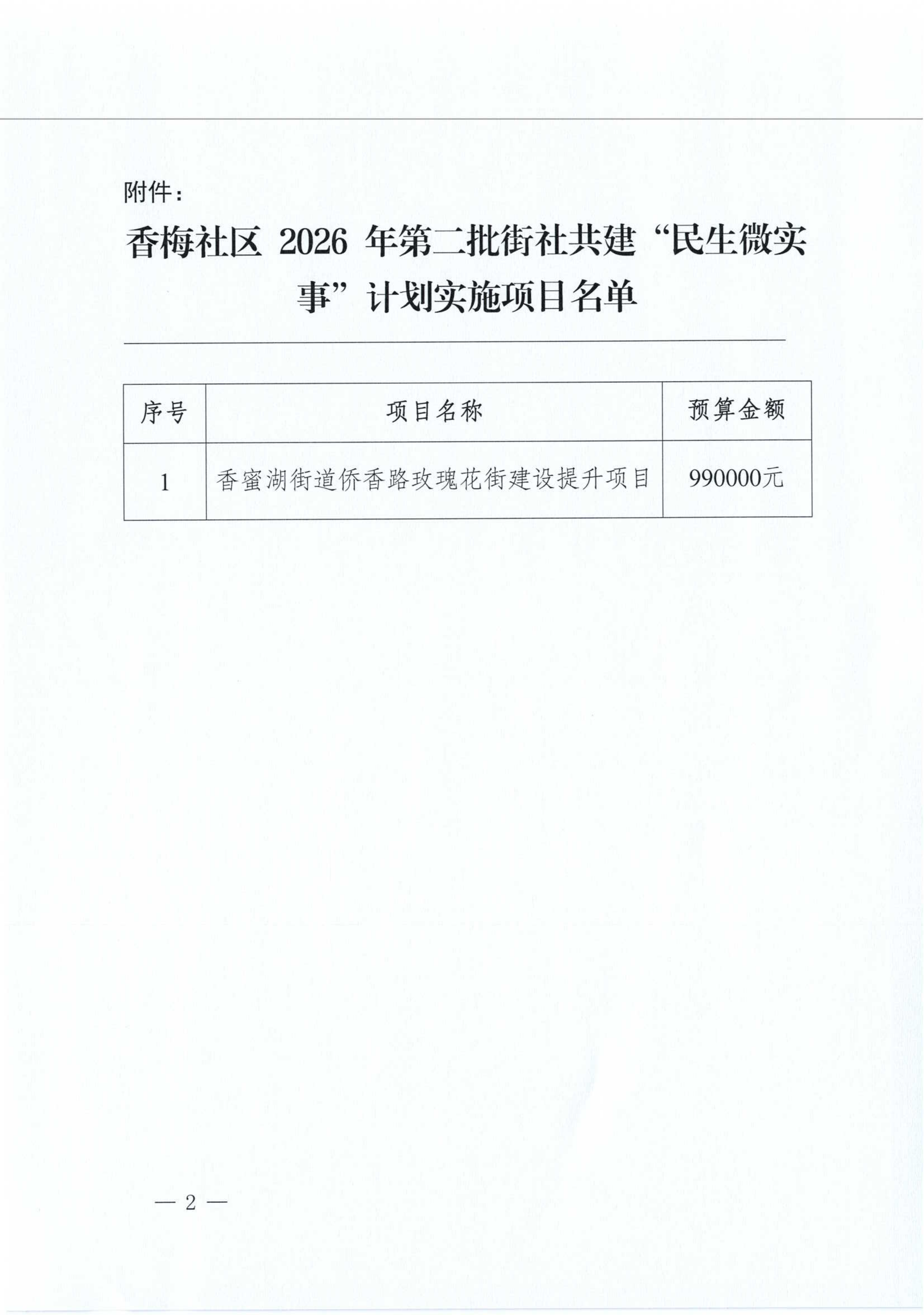 关于公布香梅社区2026年第二批街社共建“民生微实事”计划实施项目名单的公告_02.png