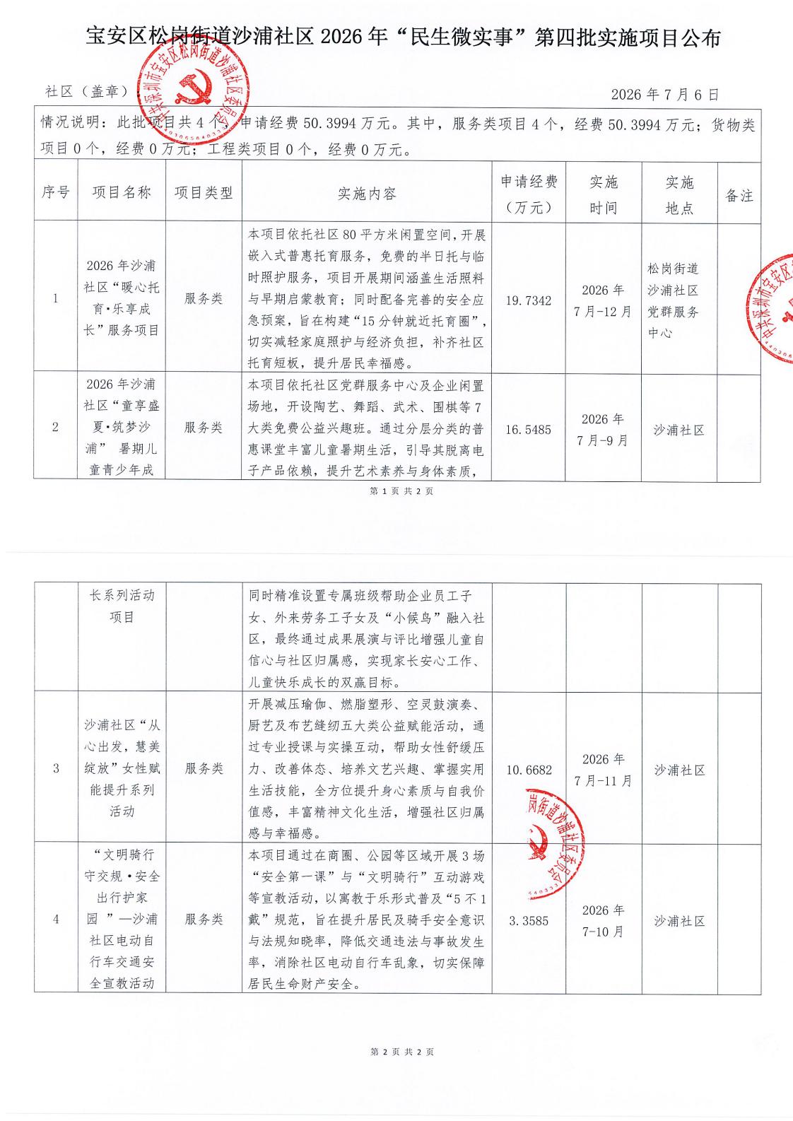 宝安区松岗街道沙浦社区2026年“民生微实事”第四批实施项目公布.jpg